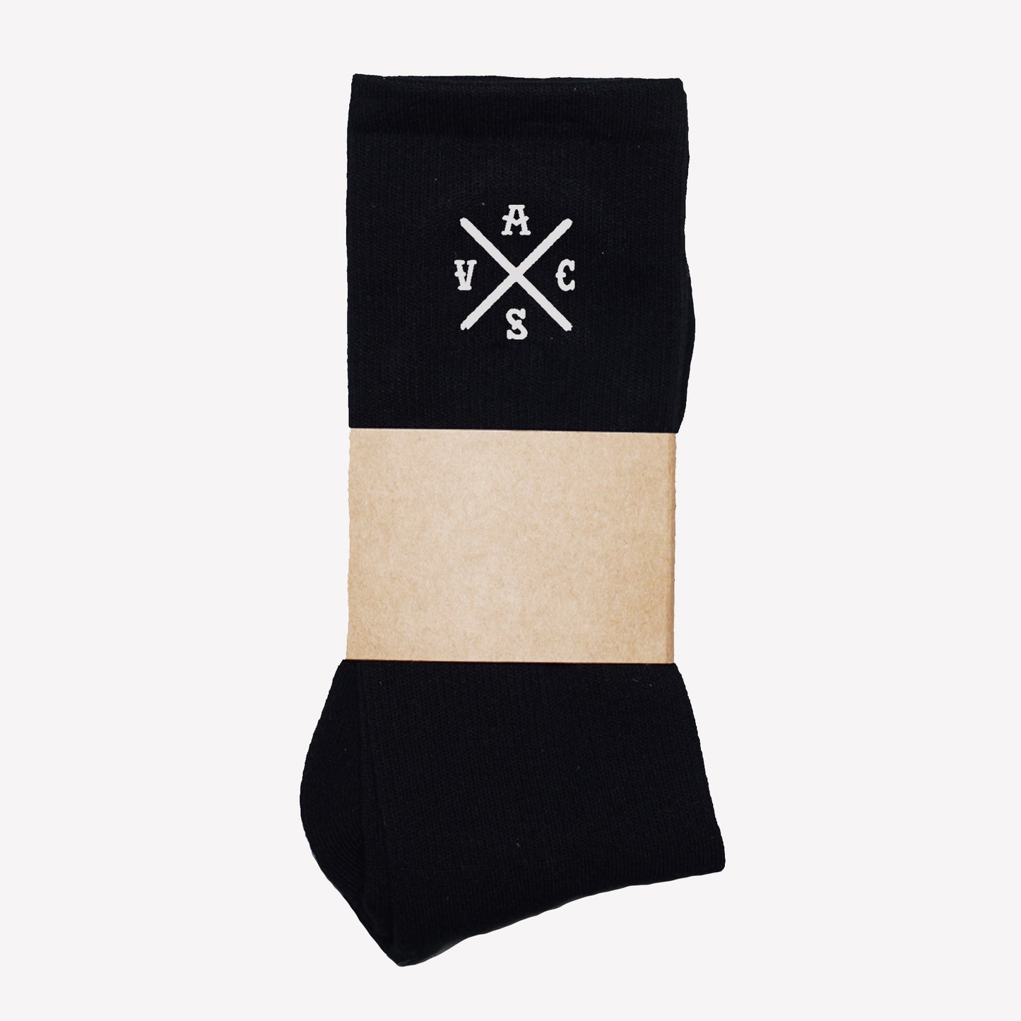 Hardcore Socks Black - Anti Social Vegan Club