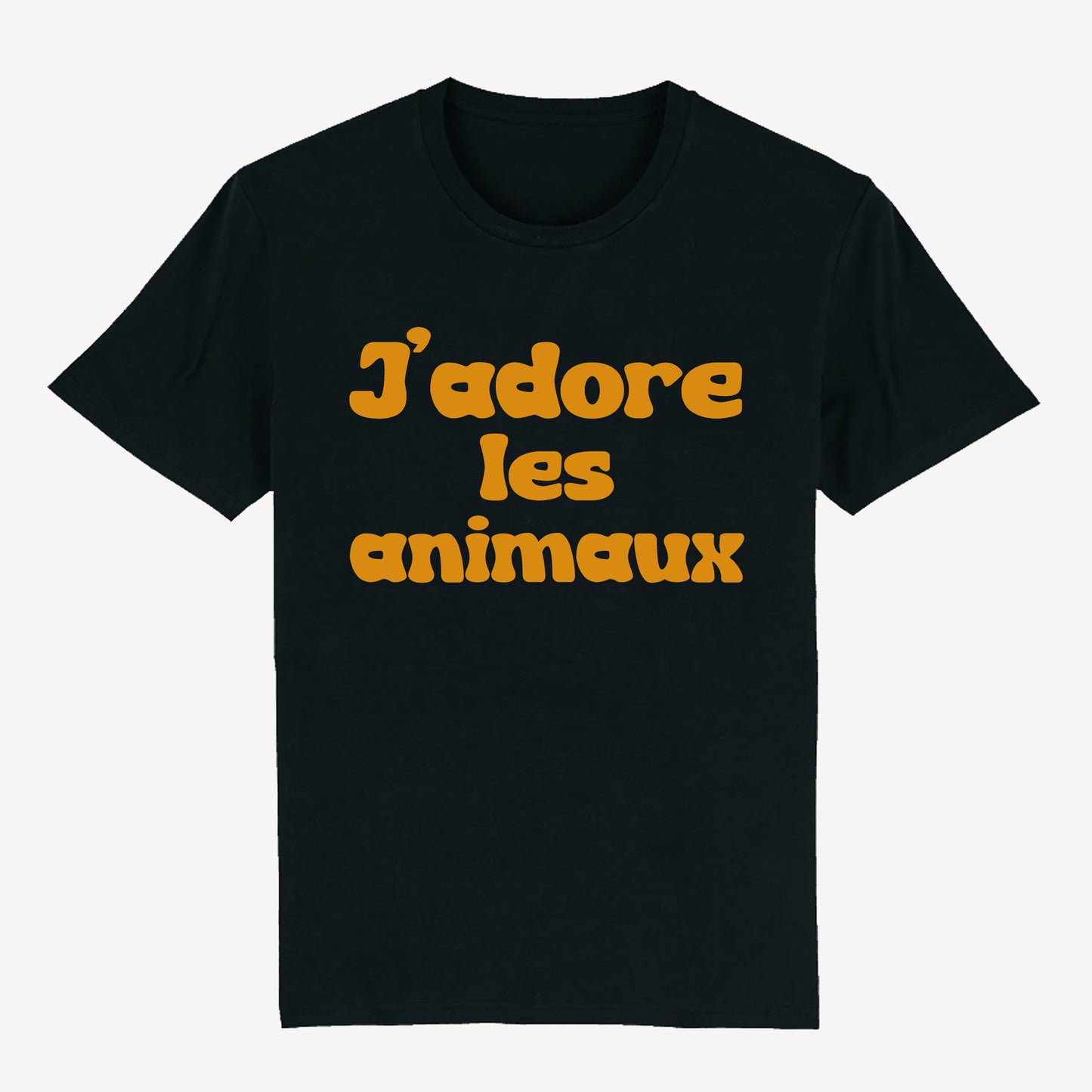 J'adore T-Shirt Black - Anti Social Vegan Club