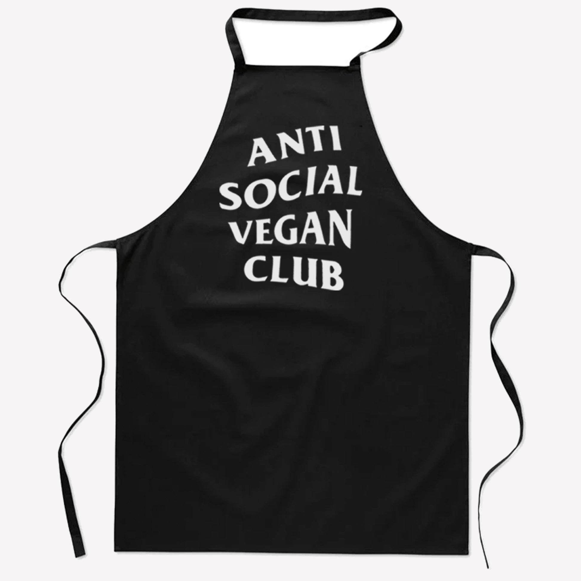Anti Social Vegan Club Apron - Anti Social Vegan Club