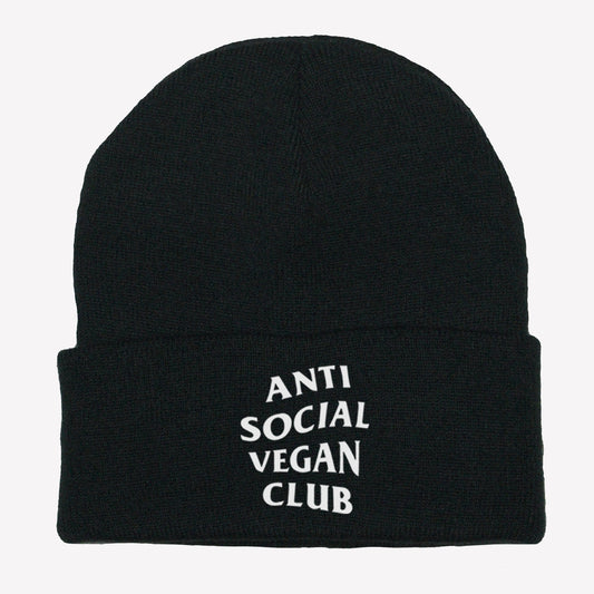Anti Social Vegan Club Beanie - Anti Social Vegan Club