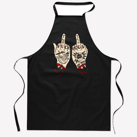 Fuck Eggs Apron - Anti Social Vegan Club