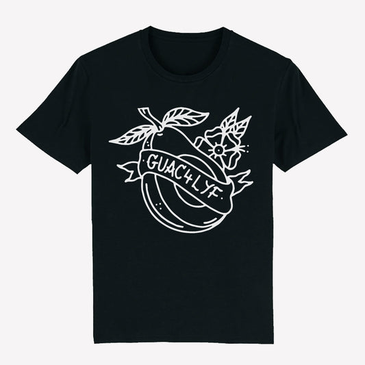 Guac4lyf T-Shirt Black - Anti Social Vegan Club
