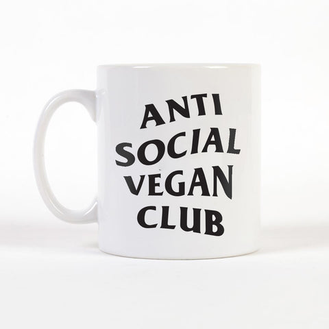 Anti Social Vegan Club Mug - Anti Social Vegan Club